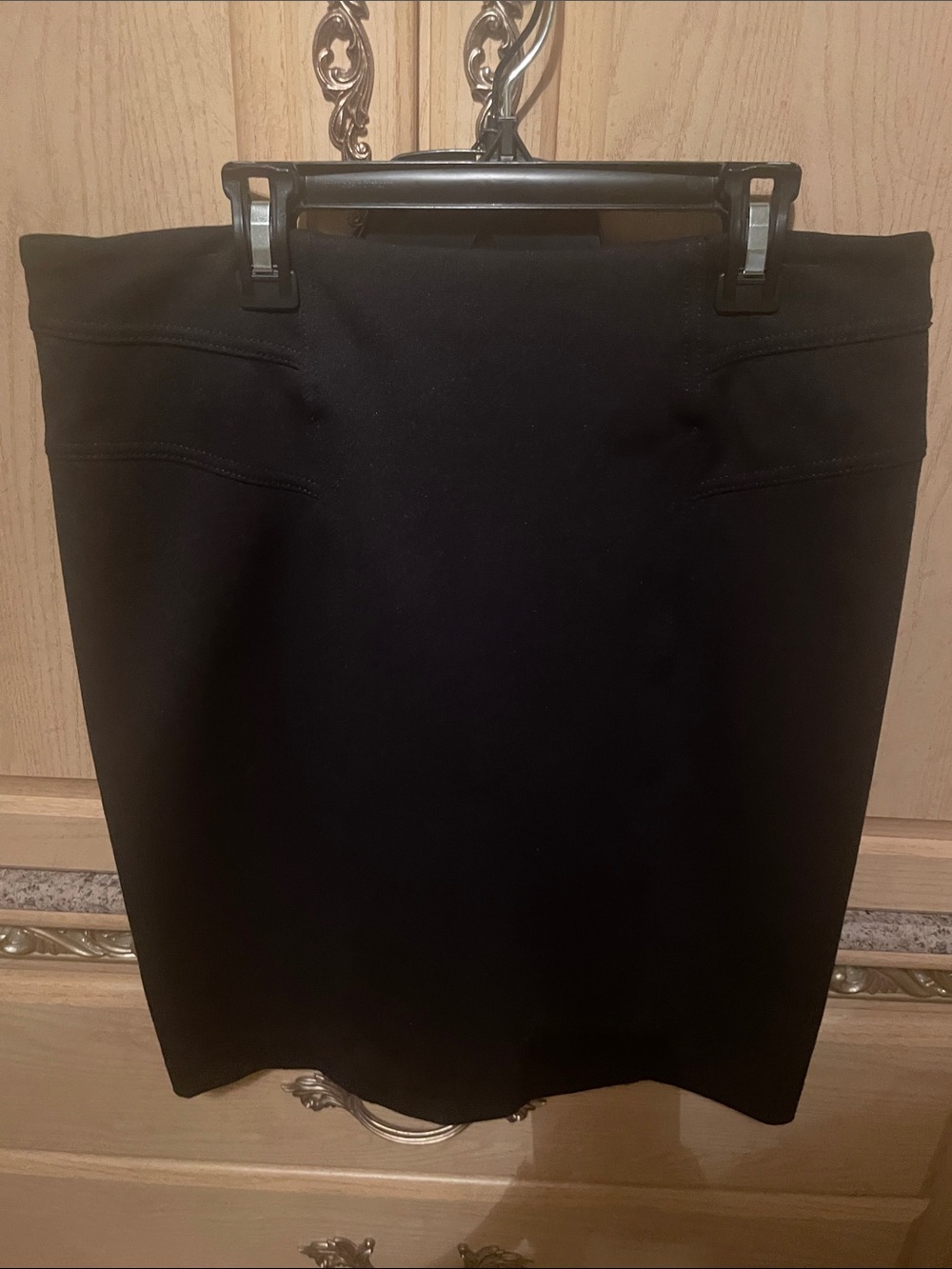 New York & Company Black Pencil Skirt